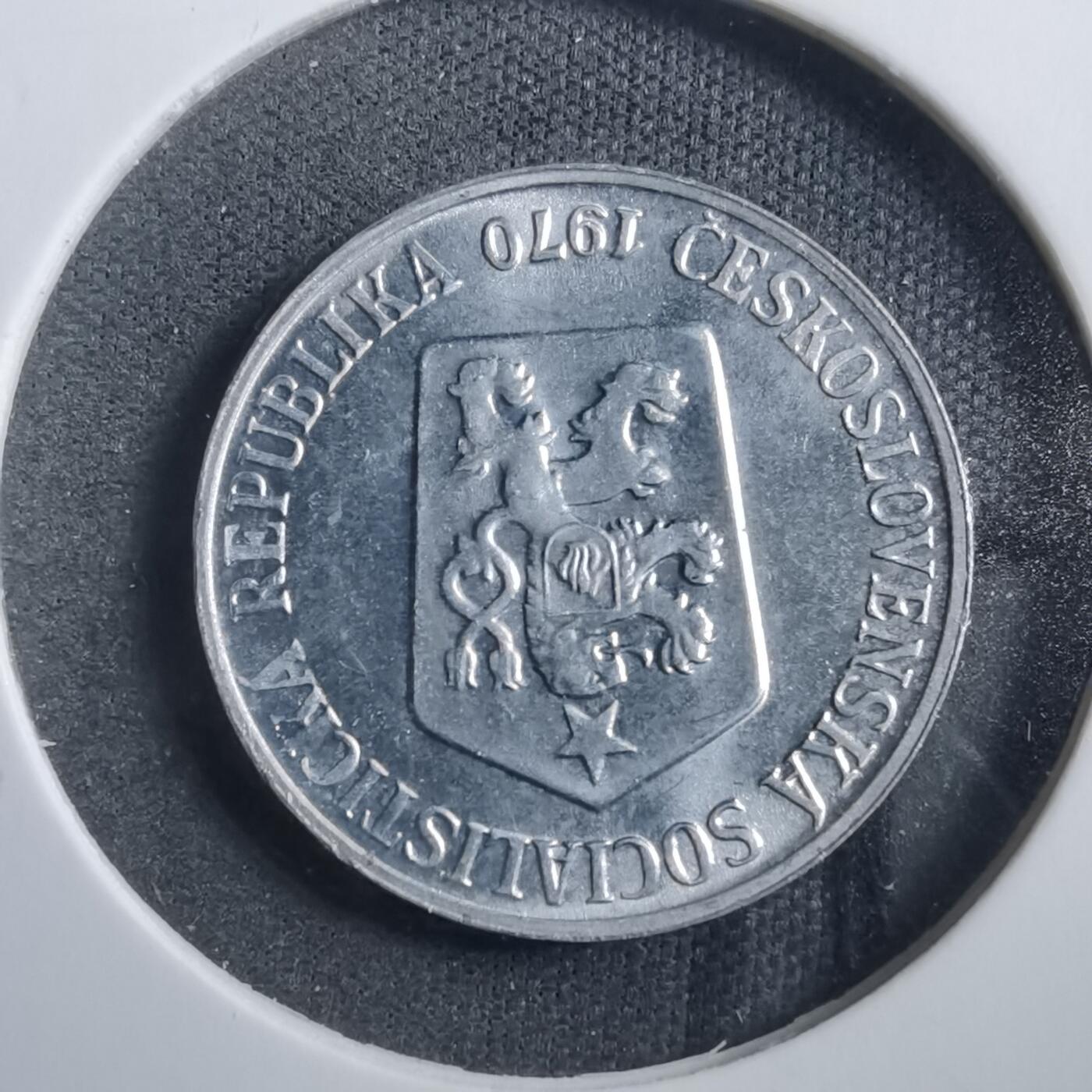 沼泽如烟--第902场 捷克斯洛伐克1970年5赫勒