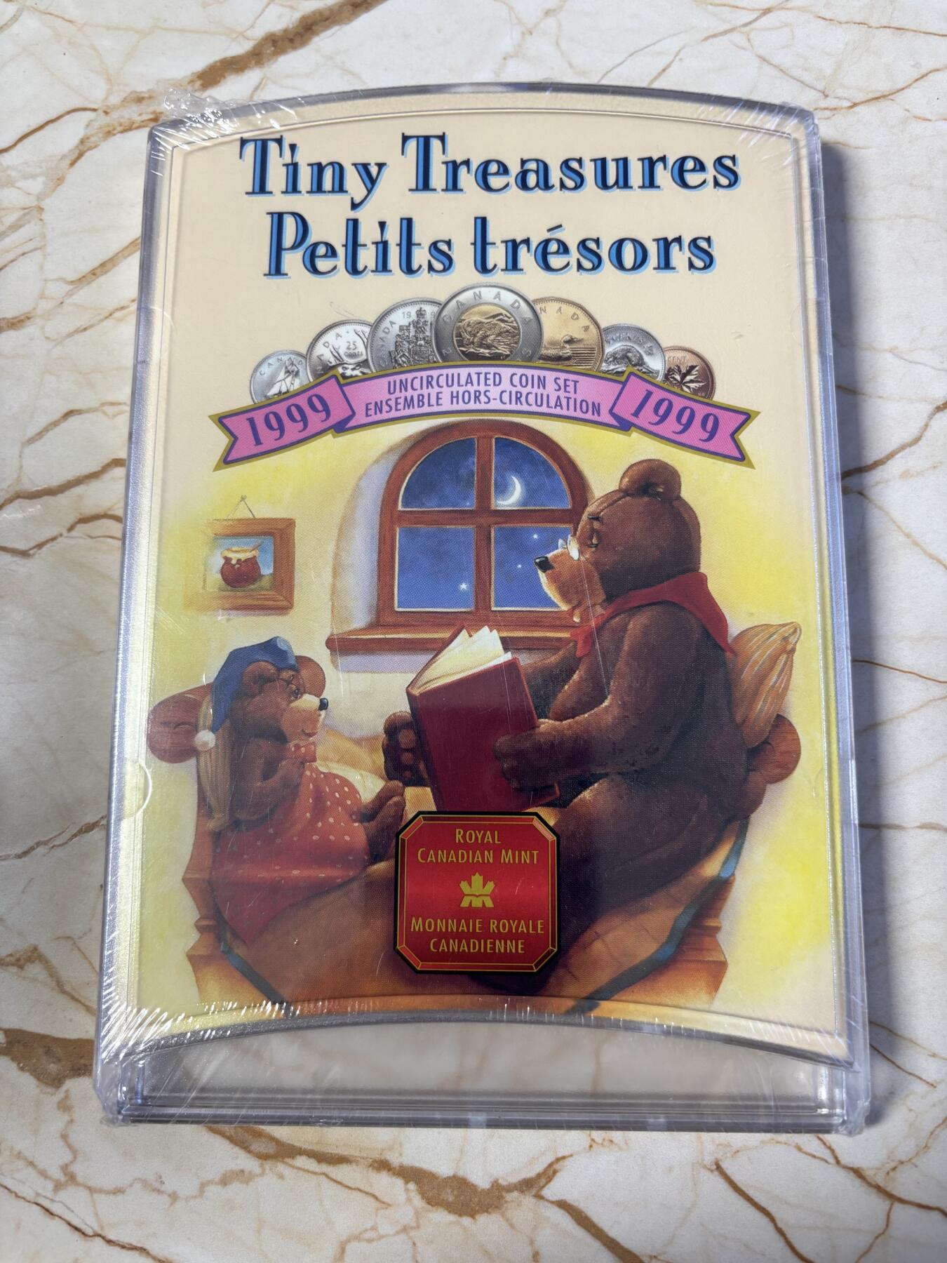 第181期拍卖 加拿大1999年7枚套币封装造币厂原封，没有拆开