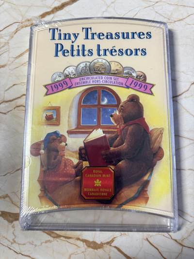 第181期拍卖 - 加拿大1999年7枚套币封装造币厂原封，没有拆开