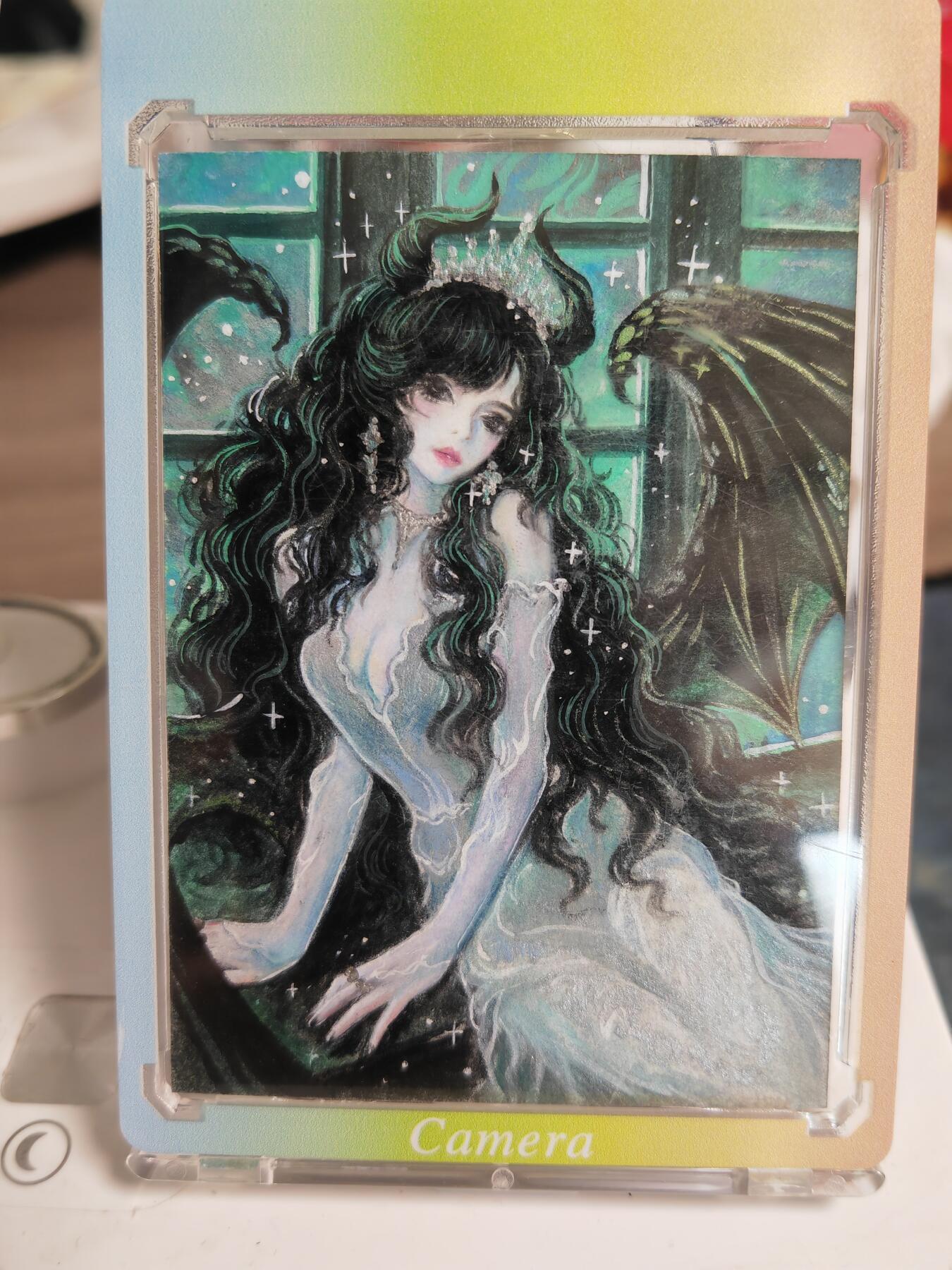 阳大大卡牌拍卖第82期（持续收拍品，周五晚上九点截拍，进群福利早知道） 【手绘卡】知名画师 Danby 诱惑天使