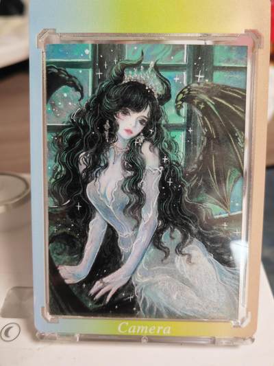 阳大大卡牌拍卖第82期（持续收拍品，周五晚上九点截拍，进群福利早知道） - 【手绘卡】知名画师 Danby 诱惑天使