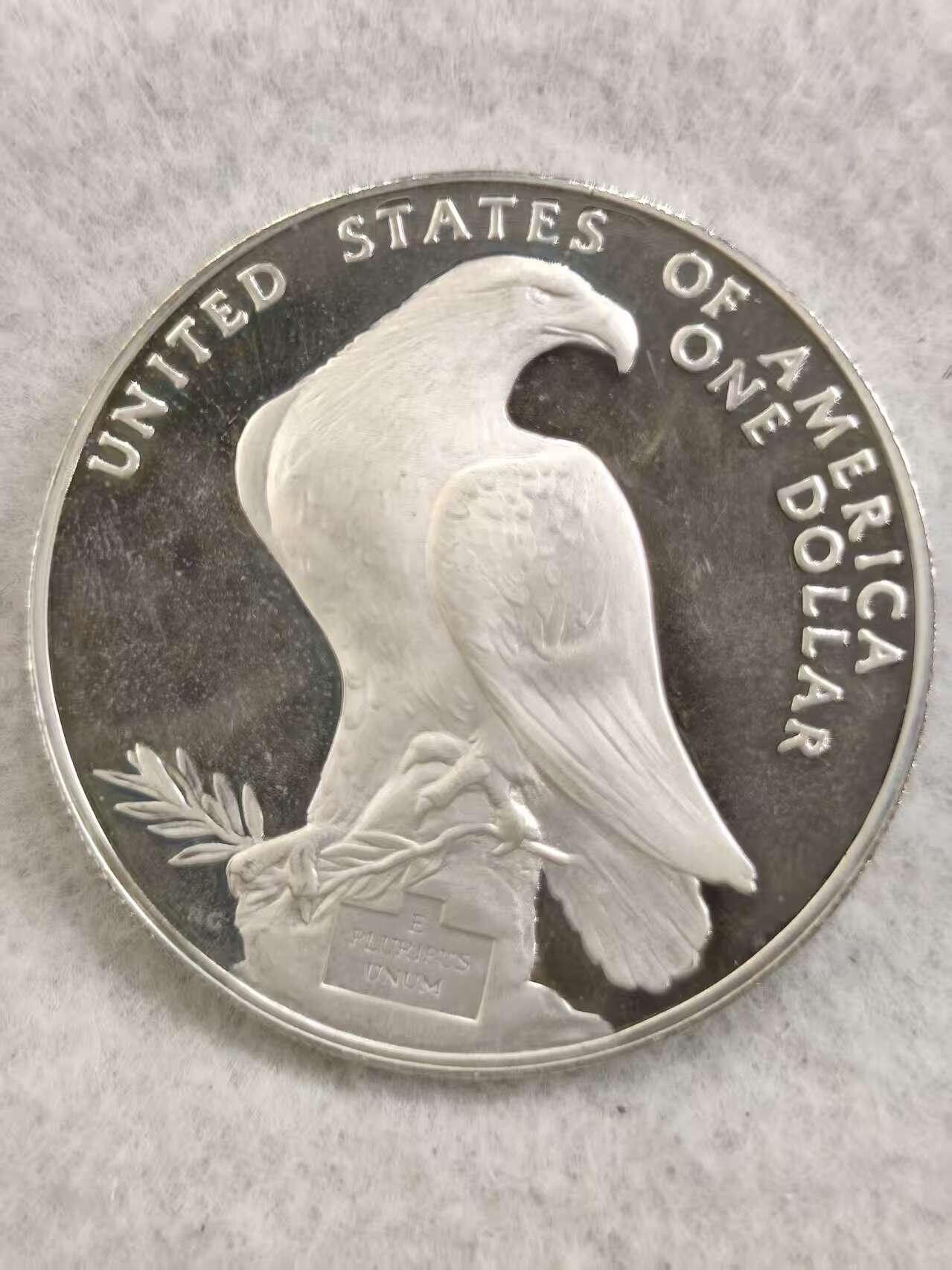 G&W世界散币，银币处理专场（第36场） 美国1984年1元   银币  洛杉矶第23届奥运会