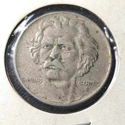 KK钱币收藏小铺  第369场  2月预留时间 周末发货 -  1937巴西300瑞斯镍币