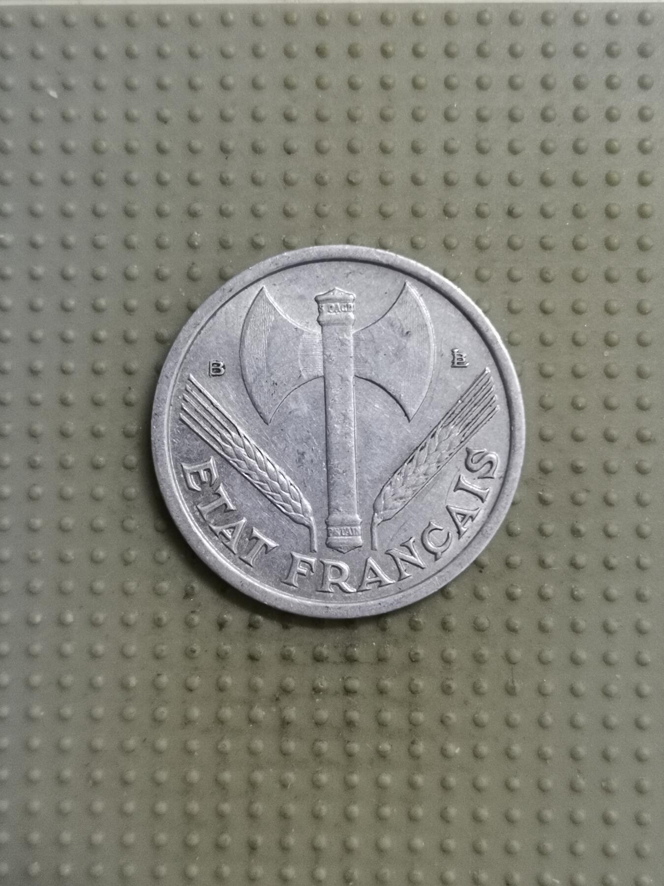 2025年第115场各国散币拍卖（总第115场） 维希法国1944年1法郎