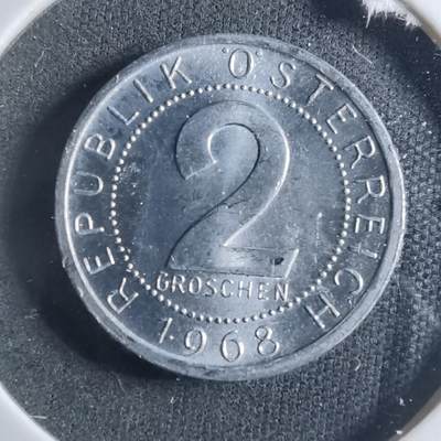 沼泽如烟--第902场 - 奥地利1968年2格罗申