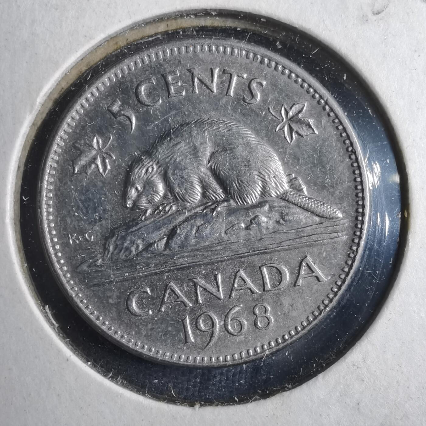 沼泽如烟--第902场 加拿大1968年五分