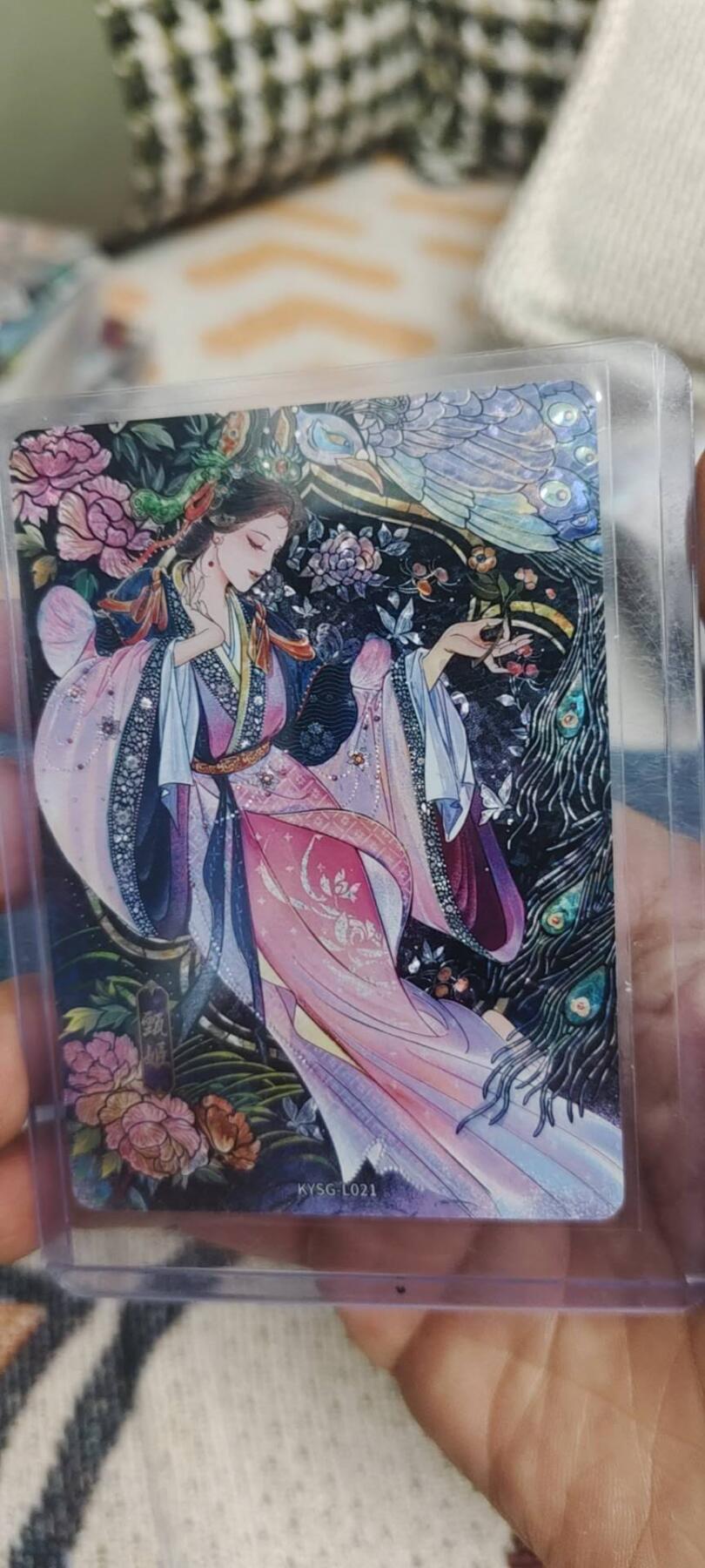 秋原瞳的小店第二十八期（持续收拍，月中，适合出去旅游的季节） 卡游三国漆彩甄姬