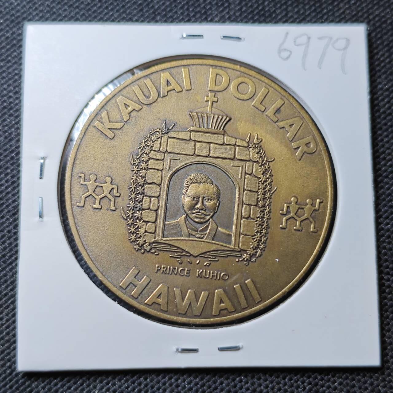 KK钱币收藏小铺  第369场  2月预留时间 周末发货 美国 夏威夷代币