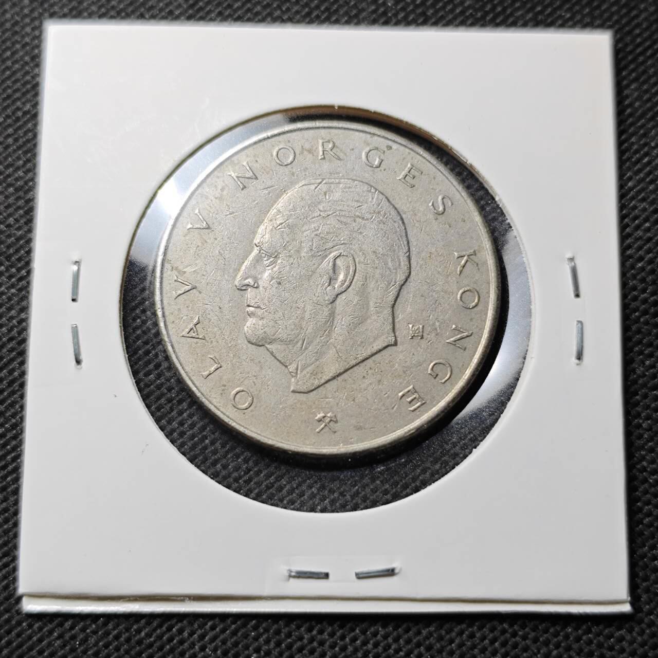 KK钱币收藏小铺  第369场  2月预留时间 周末发货  挪威5克朗