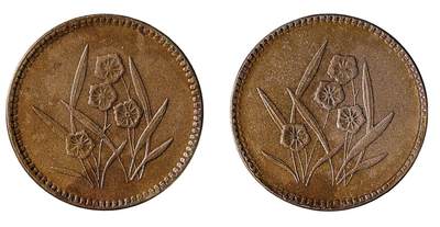 中新泰星2025年秋拍 钱币纪念章专场 - 四川马兰五文型合面趣味铜币一枚