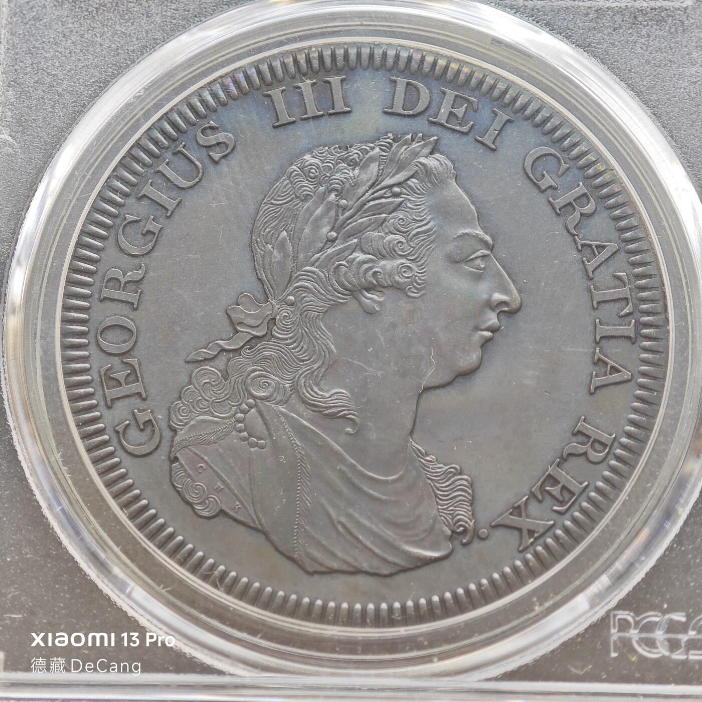 【德藏】世界币章拍卖第153期（拍品征集中~欢迎藏友联系） 1808年(后铸) 泽西岛精制5先令 PCGS PR65BN 非常规币目录编号#M8a 状态极佳