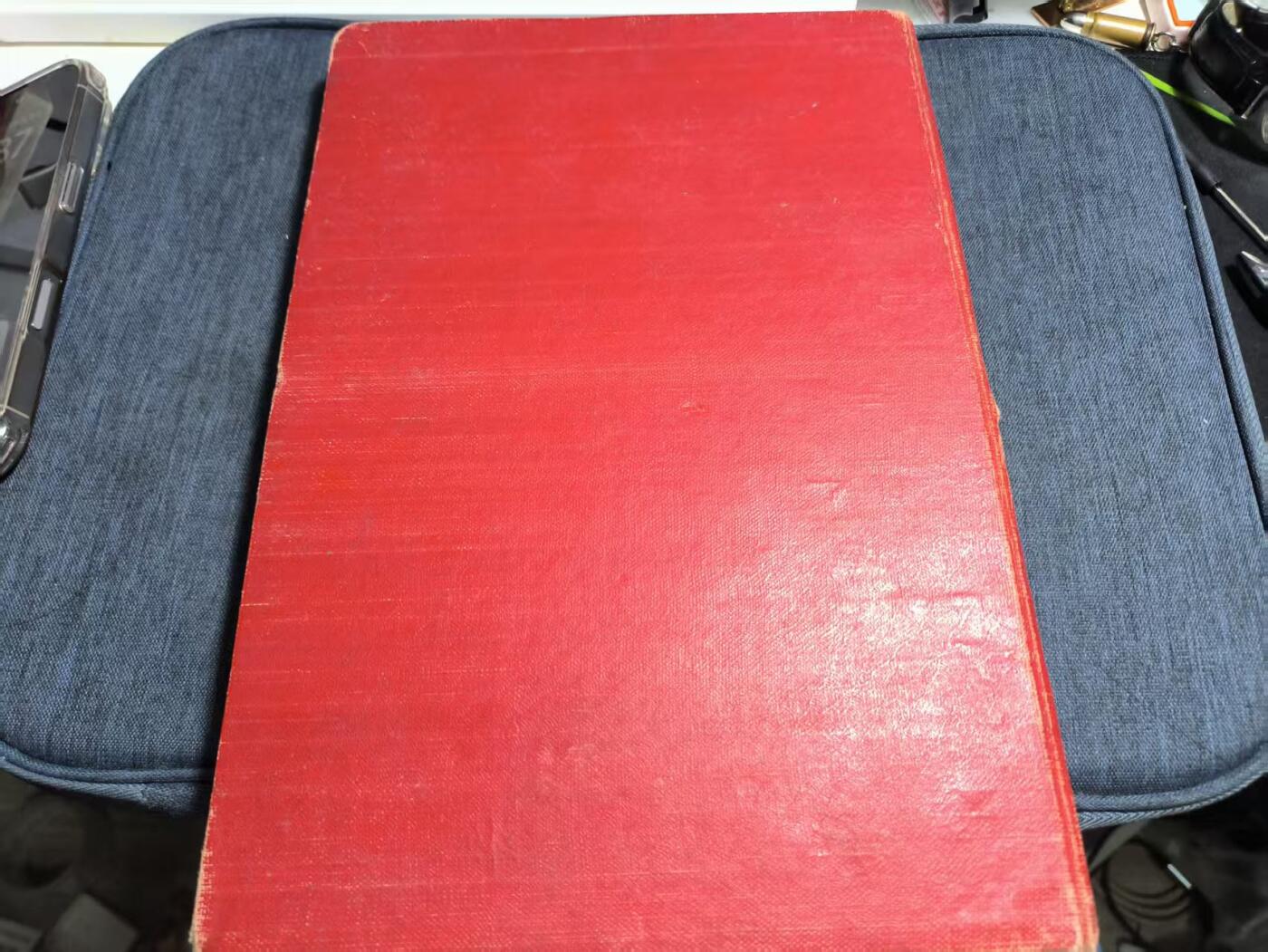 罗岚⭐爱藏⭐精品专拍第七场-分享拍场赚佣（周六有群拍，详细看简介） 早期解放全新未写厚精装版华东军区军械部 工作手册 扉页是年代问题脱落，一页未写