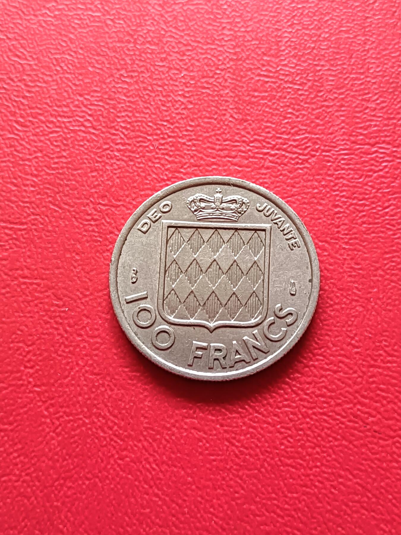 【云涧收藏】第七十九场 摩纳哥1956年100法朗