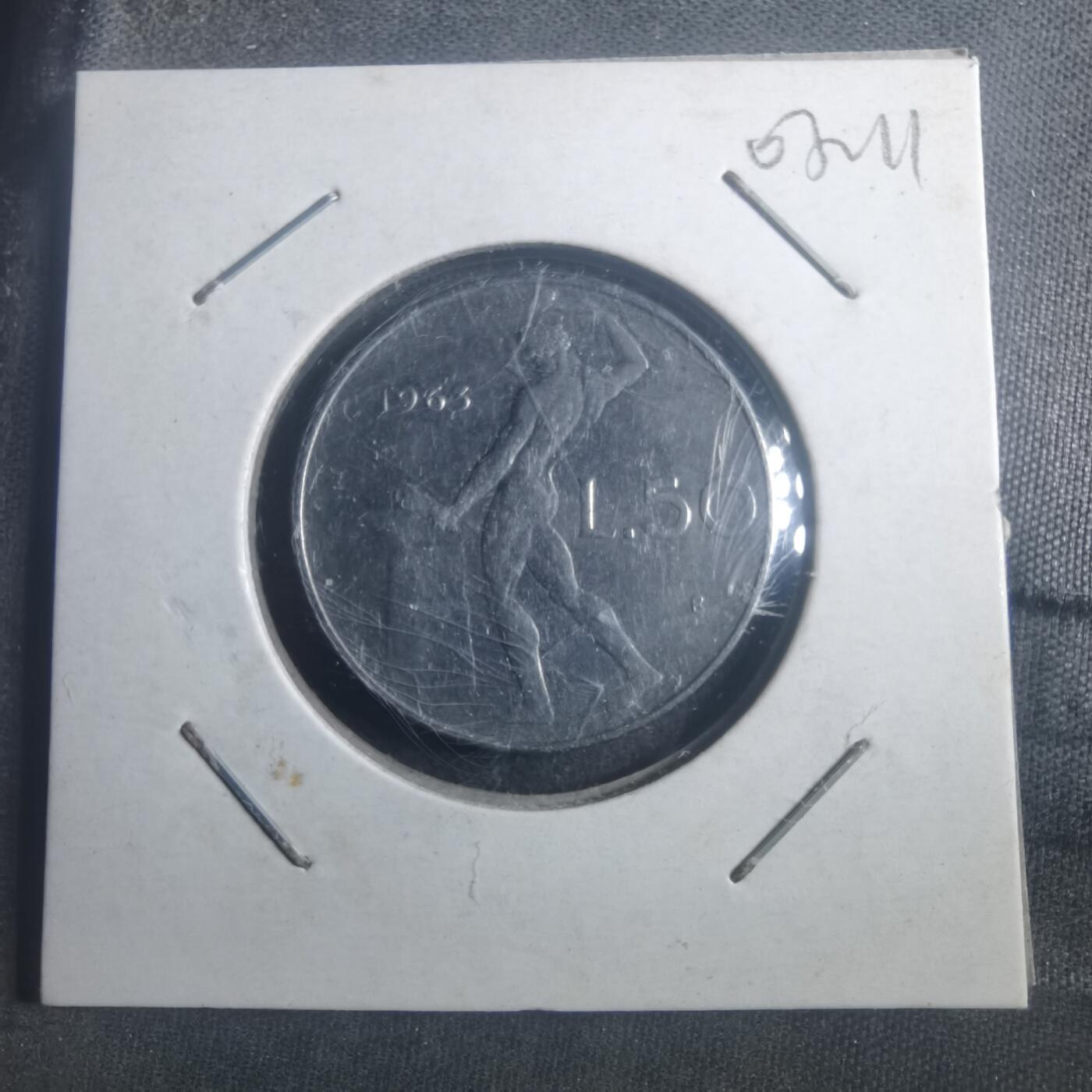 沼泽如烟--第903场 意大利1963年50里拉