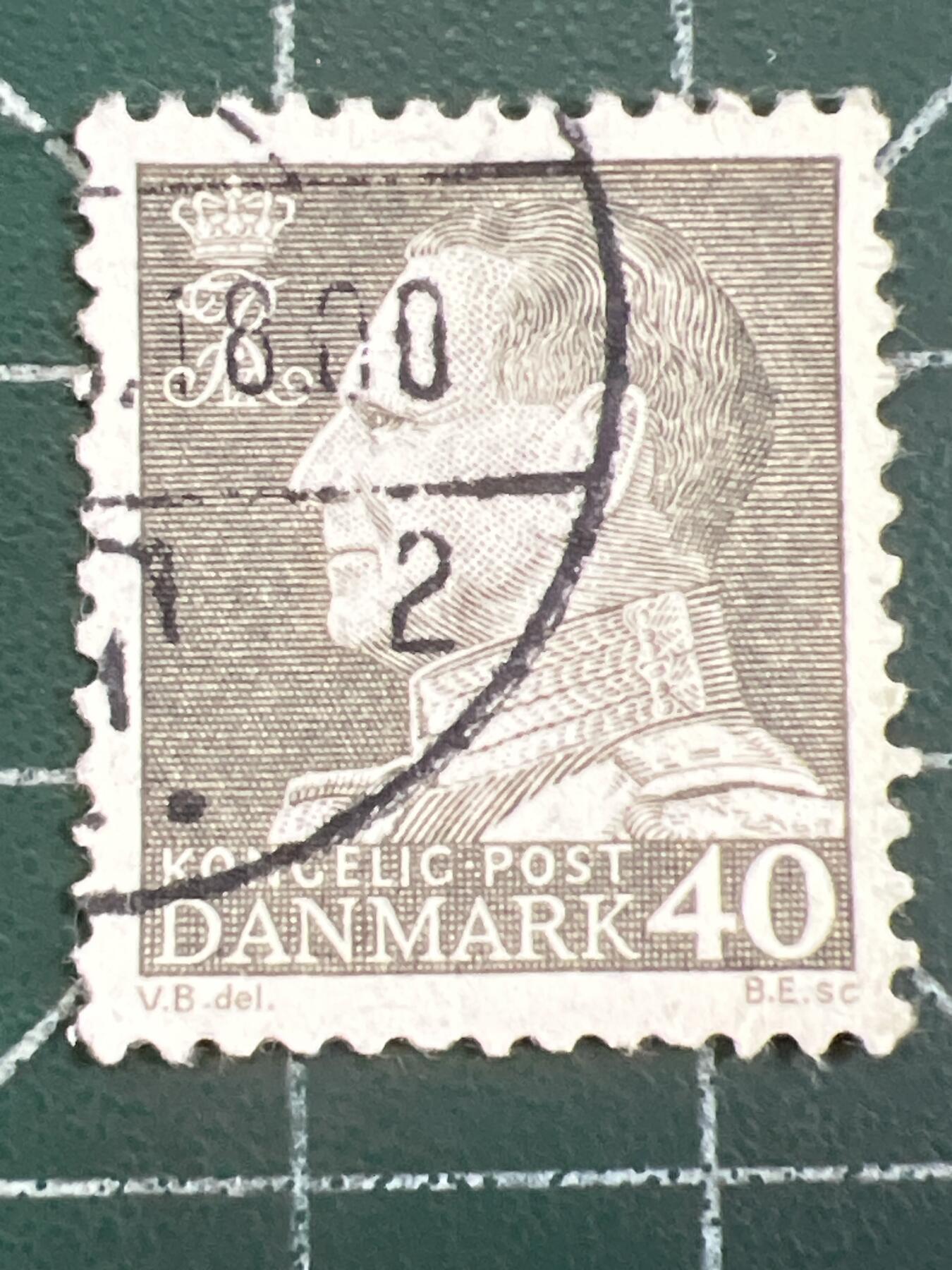 第1052 邮票专场 （无押金，捡漏，全场50包邮，偏远地区除外，接收代拍业务，本店十天发一次货） 丹麦邮票