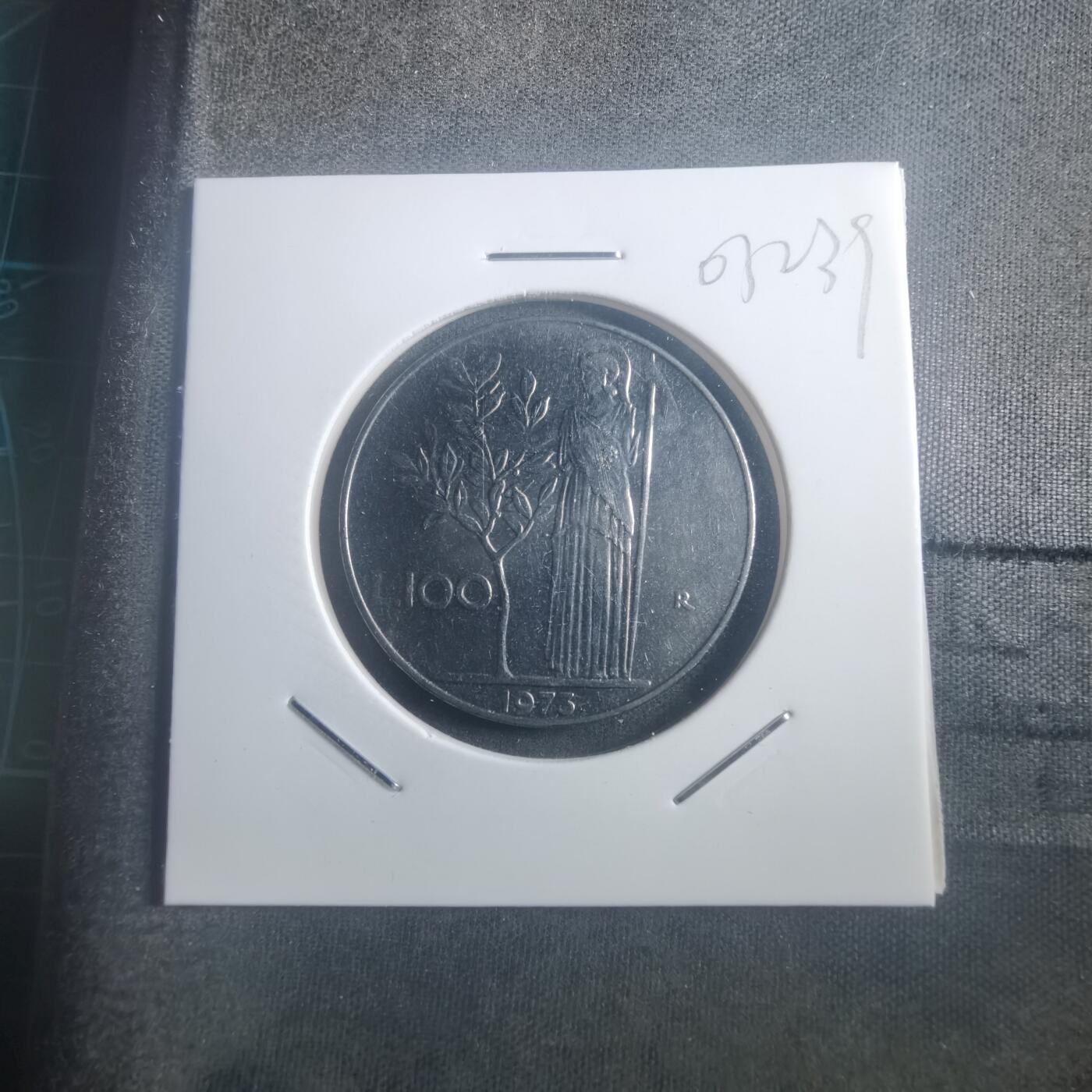 沼泽如烟--第903场 意大利1973年100里拉