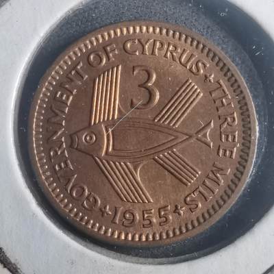 沼泽如烟--第903场 - 塞浦路斯1955年3米尔