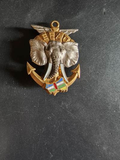 老王徽章第163期 13-15日三场连拍 16日统一发货  13、14日结束后可寄存 - 法国中非共和国军事援助行动证章 