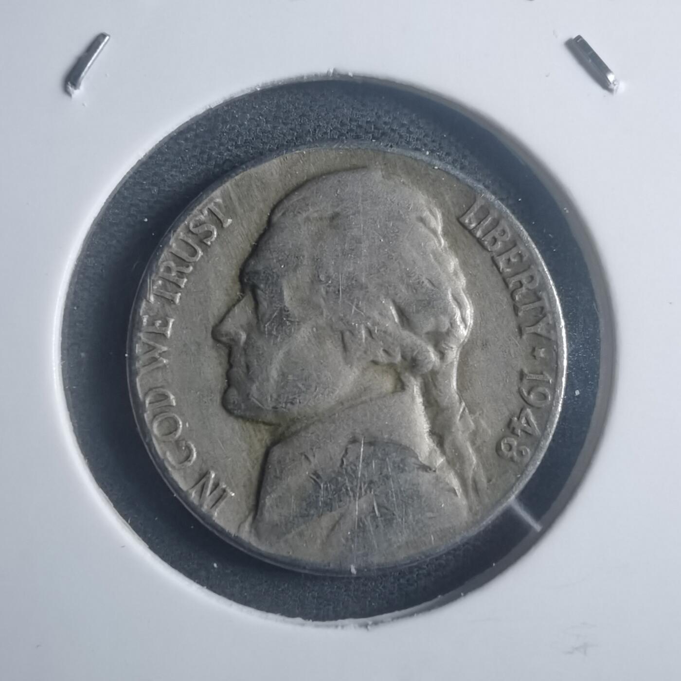 沼泽如烟--第903场 美国1948年五分