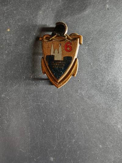 老王徽章第163期 13-15日三场连拍 16日统一发货  13、14日结束后可寄存 - 法国第6工兵团证章 