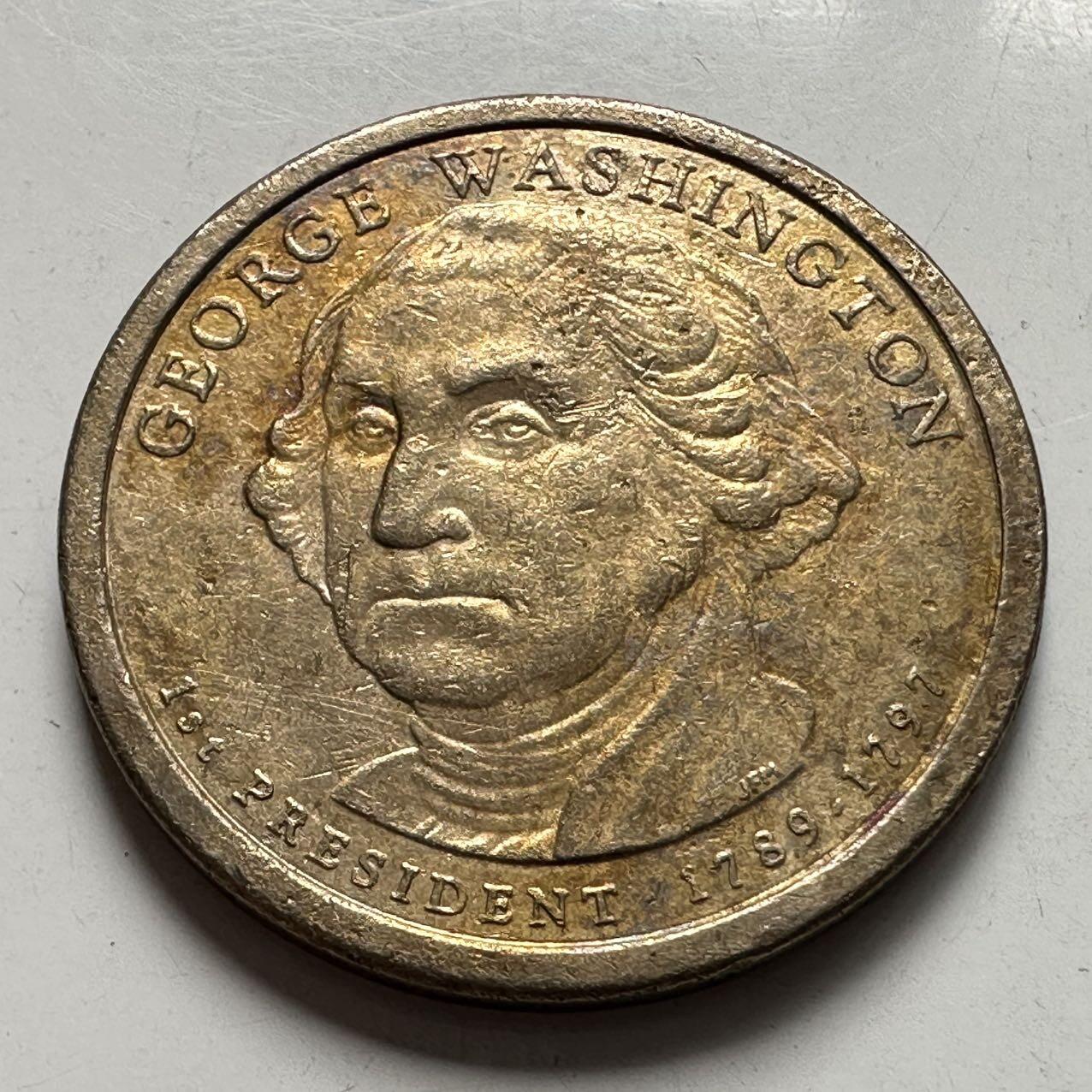 🌹外币初藏🌹🐯2025年第127场  每周二四六晚8️⃣点 接代拍 华盛顿b