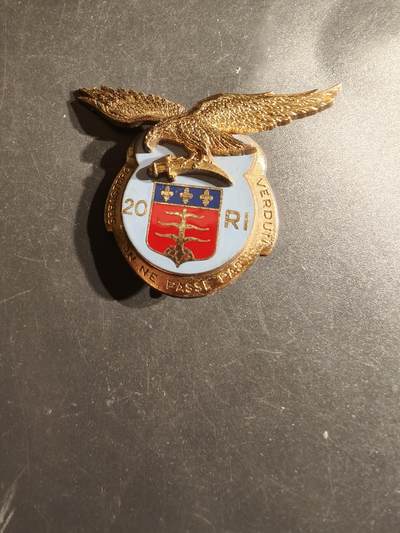 老王徽章第163期 13-15日三场连拍 16日统一发货  13、14日结束后可寄存 - 法国第20步兵团证章 