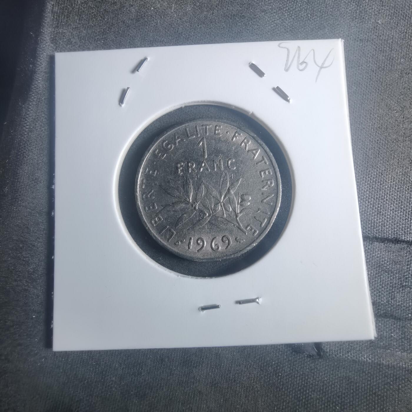 沼泽如烟--第900场 法国1969年1法郎