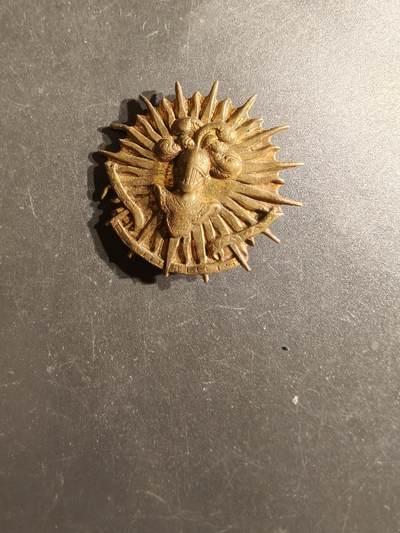 老王徽章第163期 13-15日三场连拍 16日统一发货  13、14日结束后可寄存 -  法国第2胸甲骑兵团证章