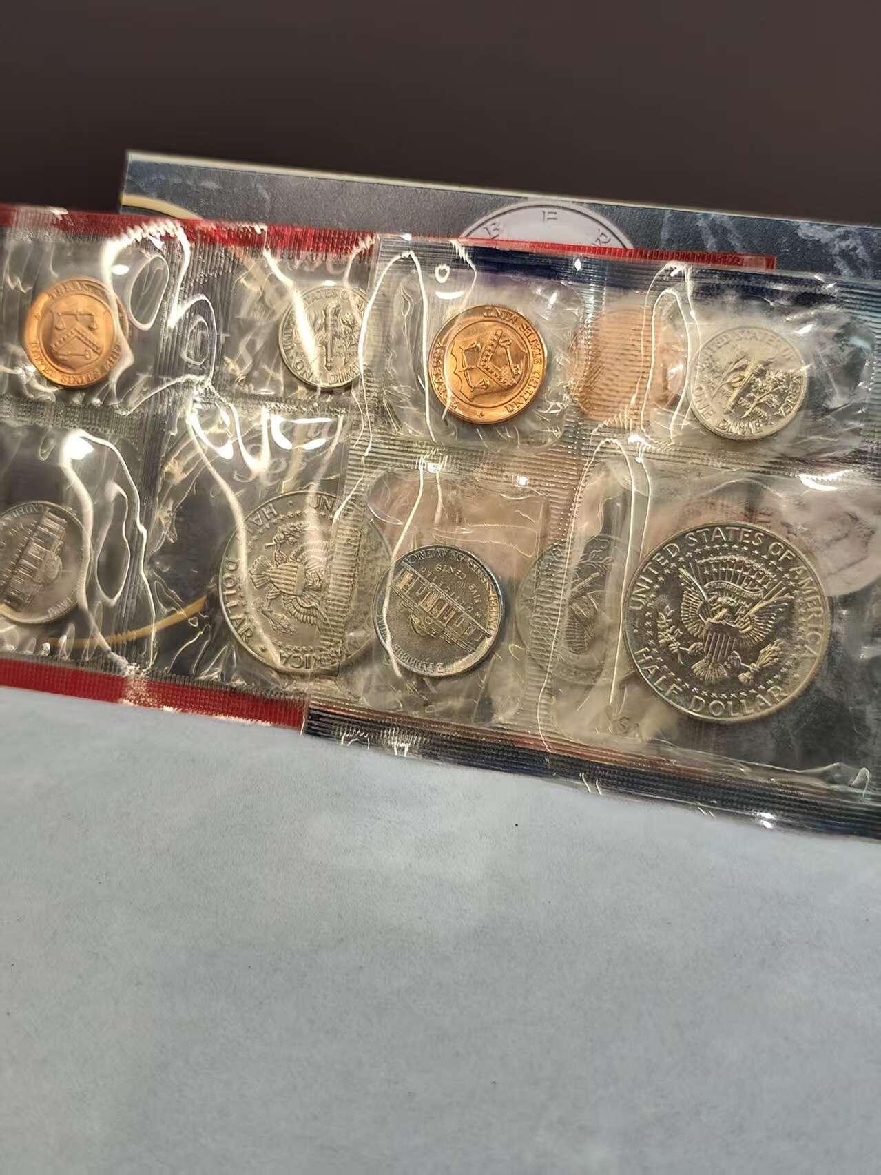 G&W世界散币，银币处理专场（第36场） 美国1989年5枚套  2套