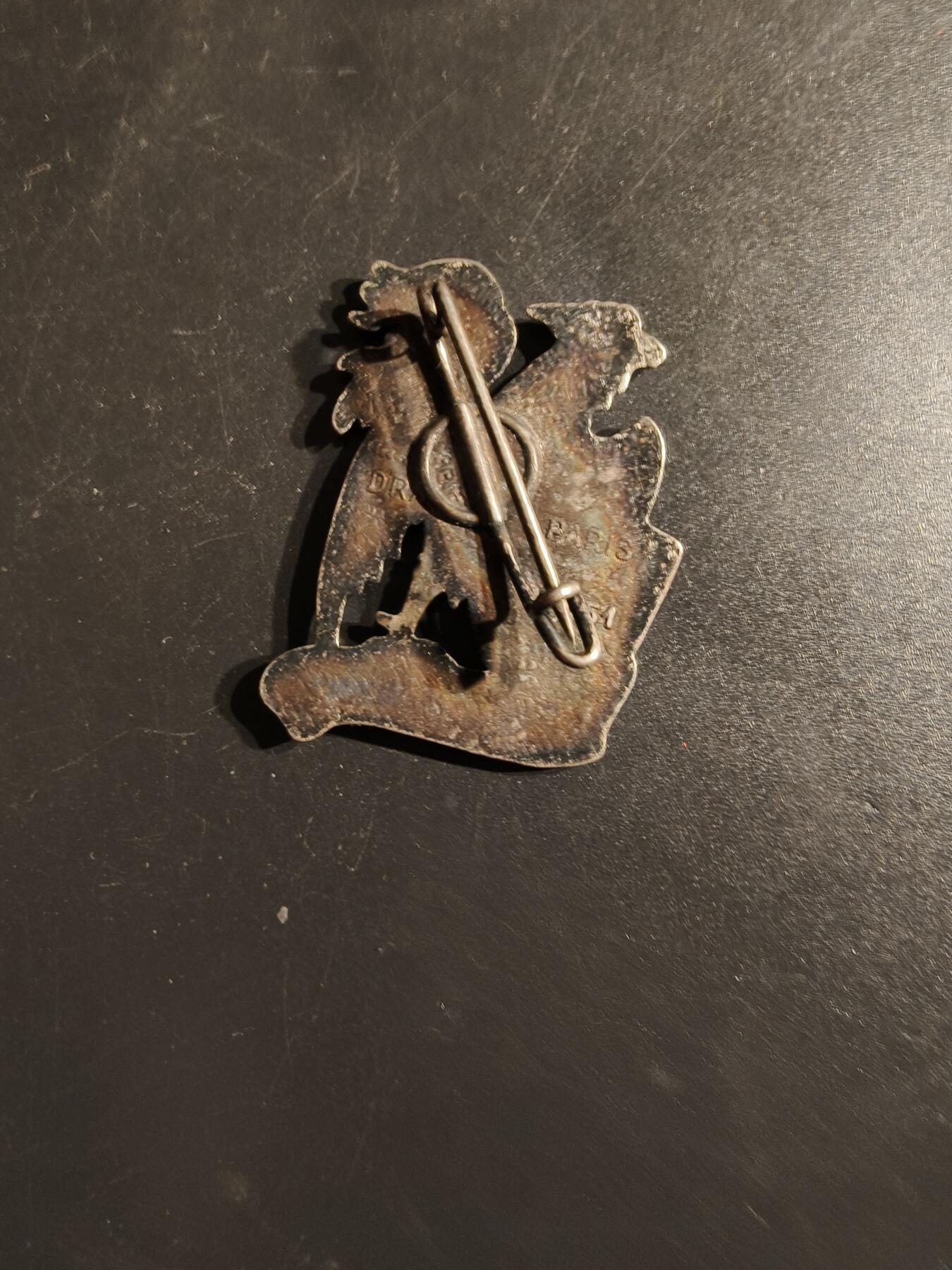 老王徽章第163期 13-15日三场连拍 16日统一发货  13、14日结束后可寄存 法国第67步兵团证章 