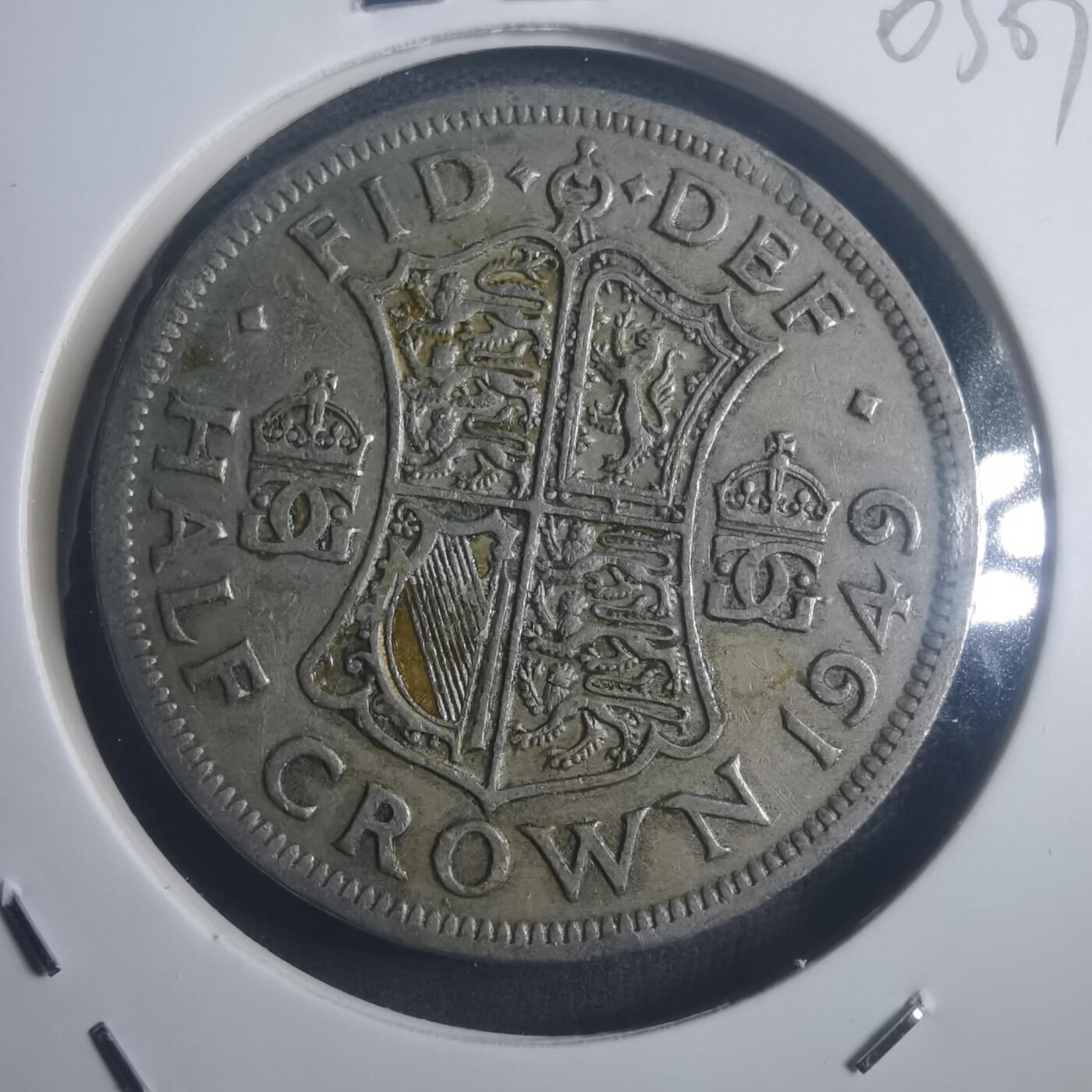 沼泽如烟--第903场 英国1949年半克朗