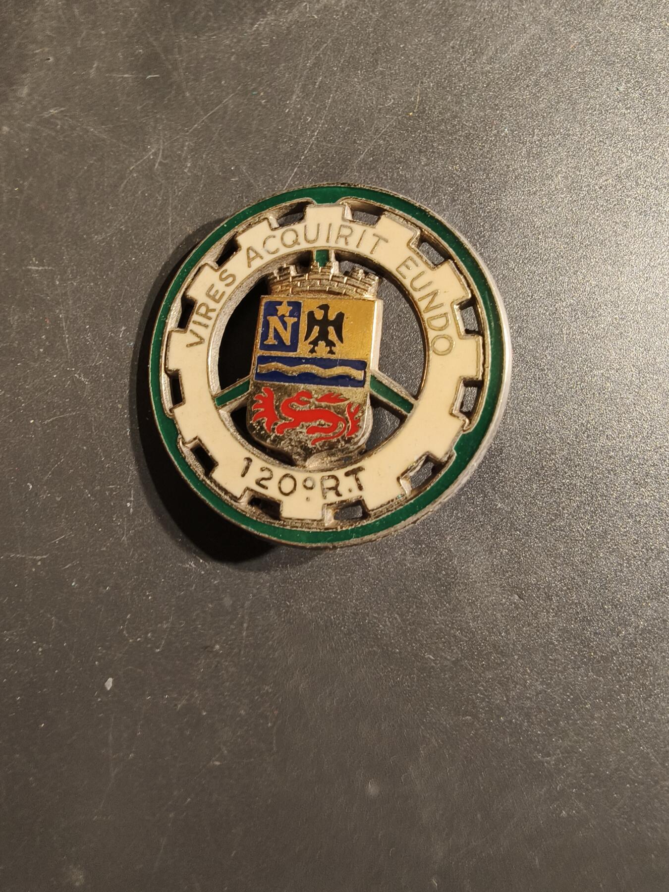 老王徽章第163期 13-15日三场连拍 16日统一发货  13、14日结束后可寄存 法国第130运输团证章 