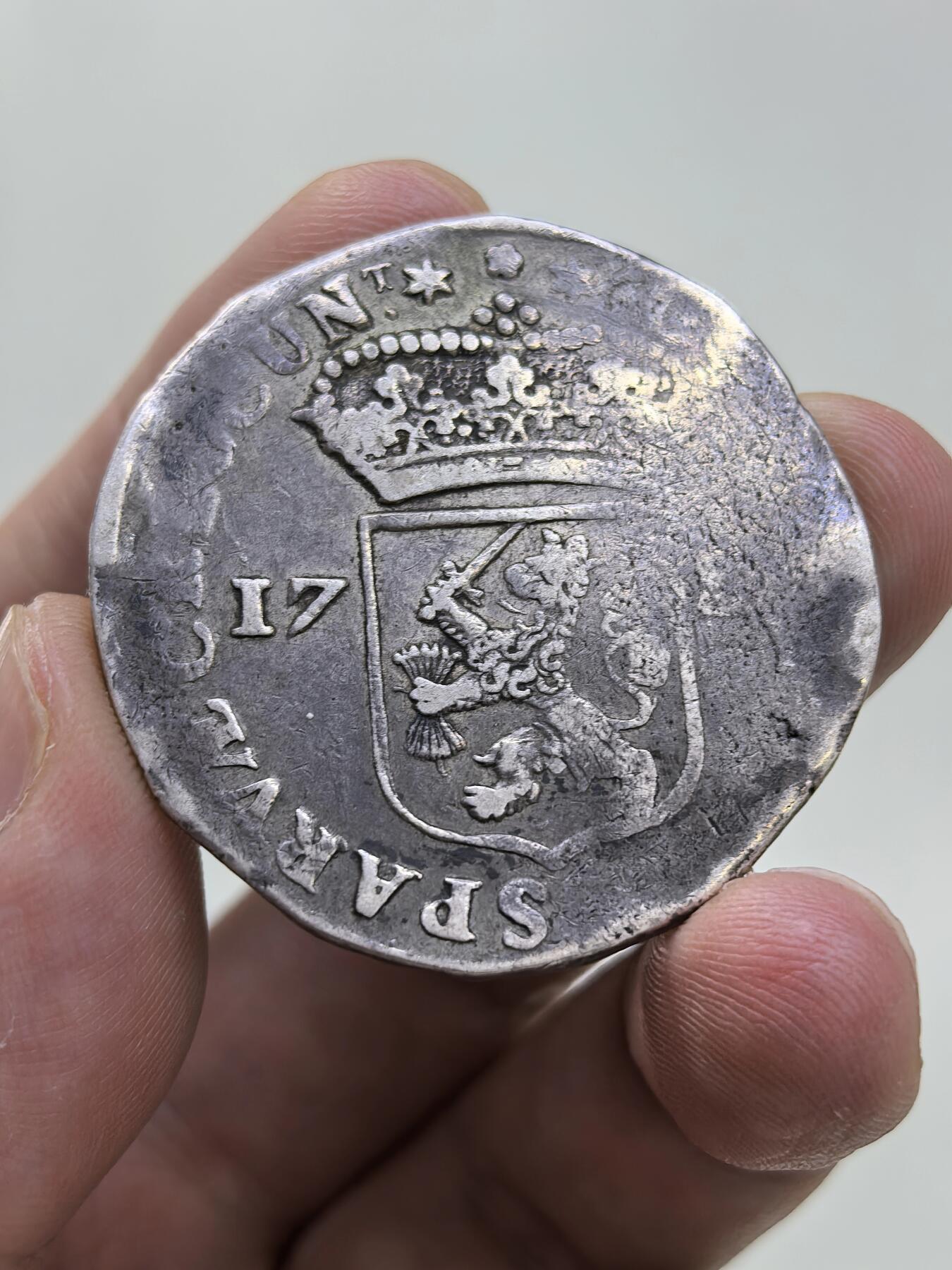 博洋堂世界钱币拍卖第146期（全场包邮） 17XX年荷兰武士杜卡特银币