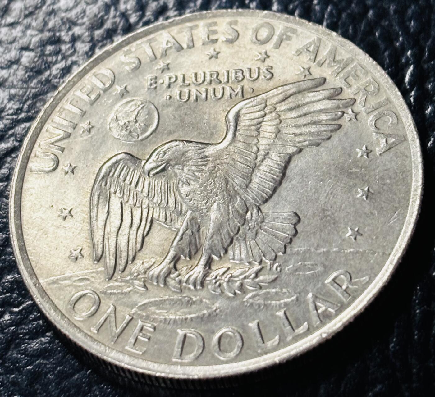 文馨钱币收藏第 281 场，【 长期接收代拍品】银元，银币，套币，纸币专场（本场截拍后休息三天，19 号发货） 原光好品 1971 年美国大一元银币