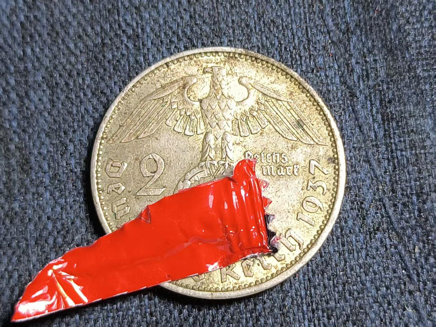 罗岚⭐爱藏⭐精品专拍第七场-分享拍场赚佣（周六有群拍，详细看简介） 德意志第三帝国1937战前2马克银币 需清理