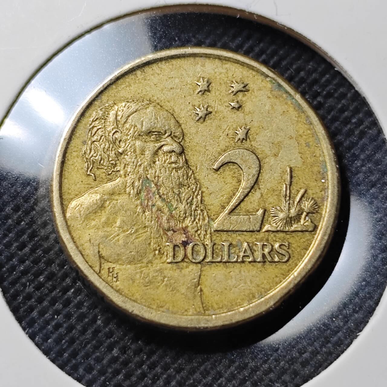 KK钱币收藏小铺  第370场  2月预留时间 周末发货  澳大利亚2元