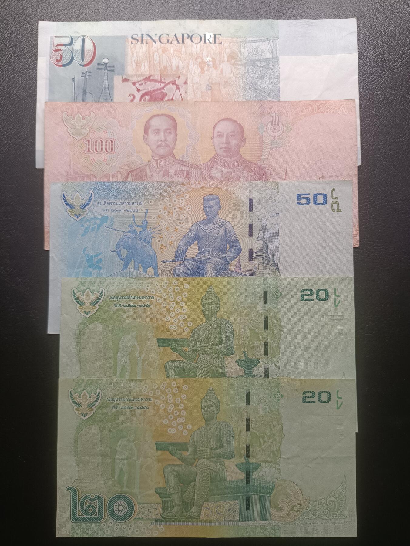 2025十一月第四期，总202期 【雨】东南亚纸币批量五张流通品相
