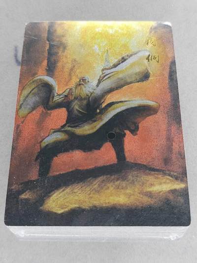 龙虎卡牌第六三场 （无佣金，周六结拍，欢迎送拍） - 【缘分】半粗套卡 昆仑万象 权迎东上色签绘水浒第二弹