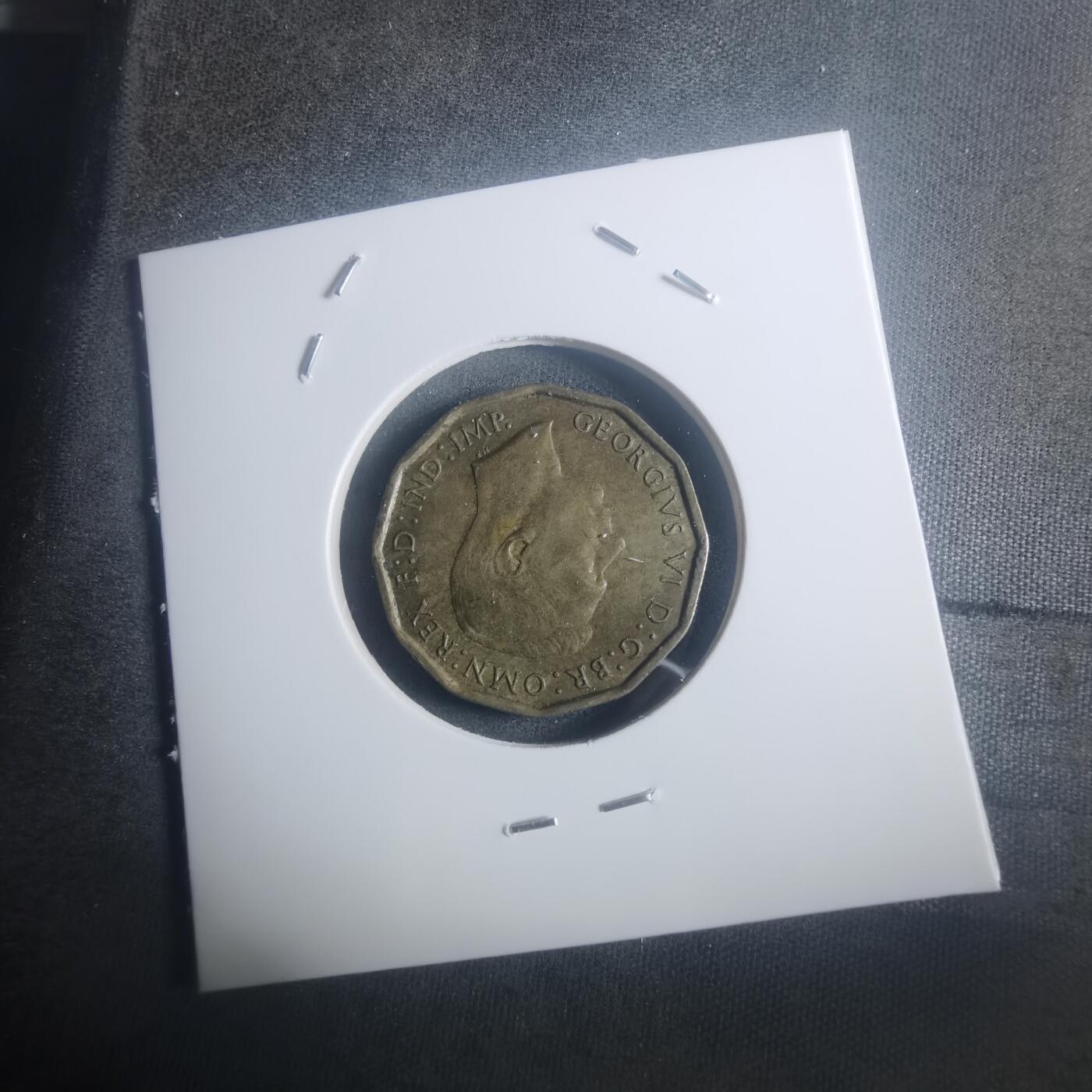 沼泽如烟--第900场 英国1943年3便士