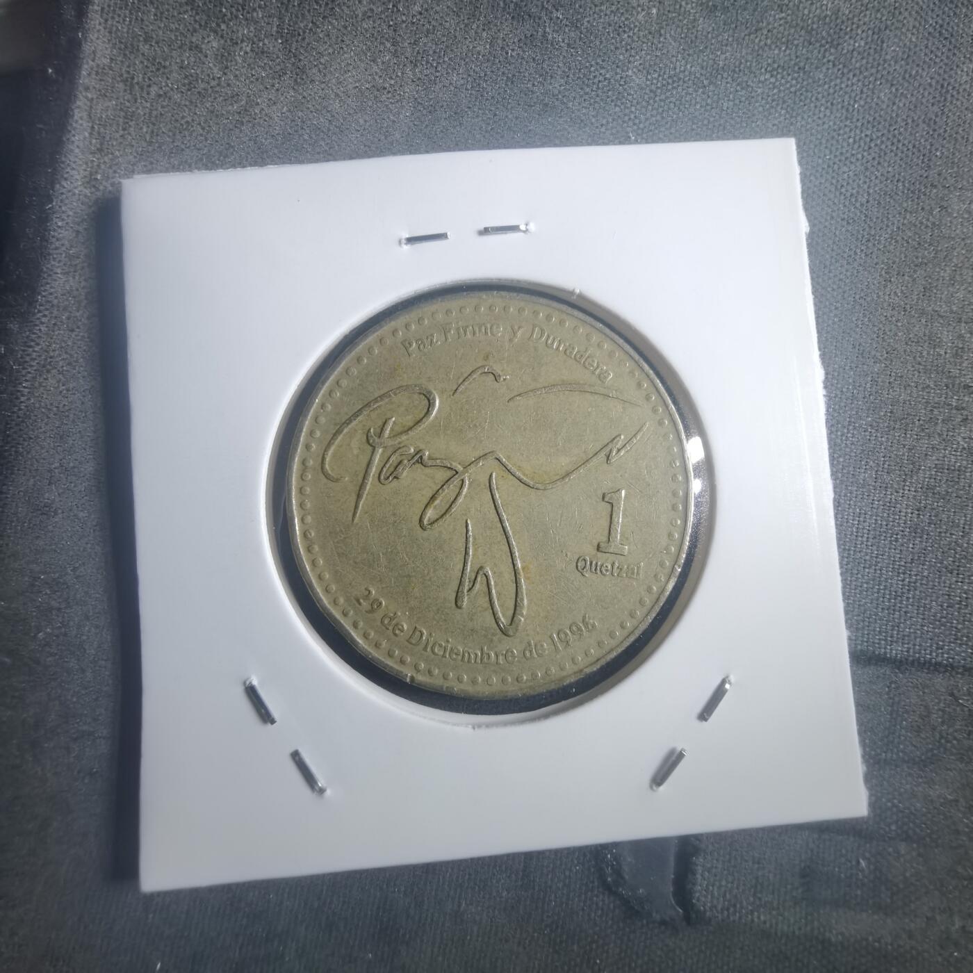 沼泽如烟--第903场 危地马拉2001年1克瓦查