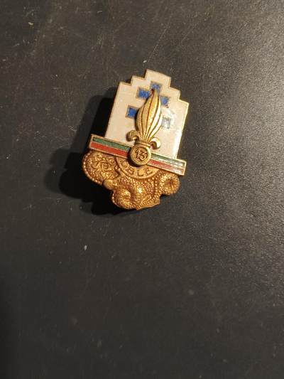 老王徽章第163期 13-15日三场连拍 16日统一发货  13、14日结束后可寄存 - 法国外籍军团第13半旅证章 