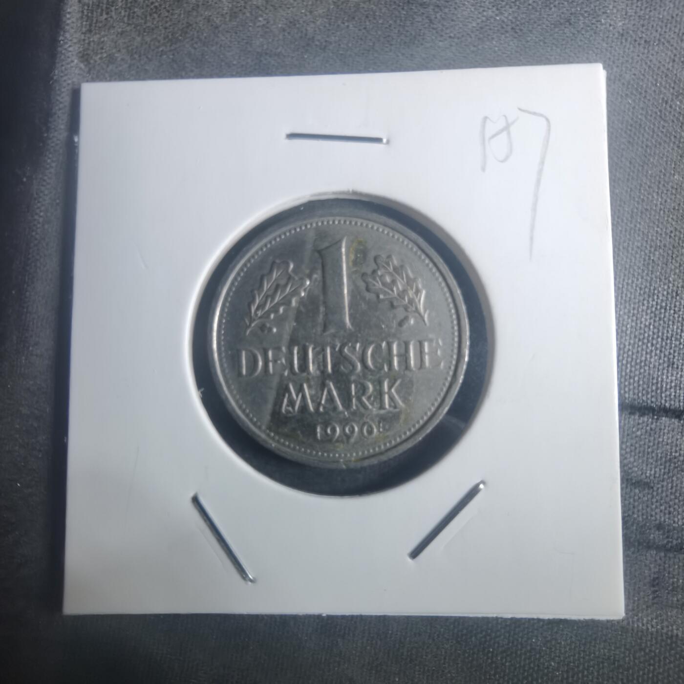 沼泽如烟--第900场 德国1990年1马克