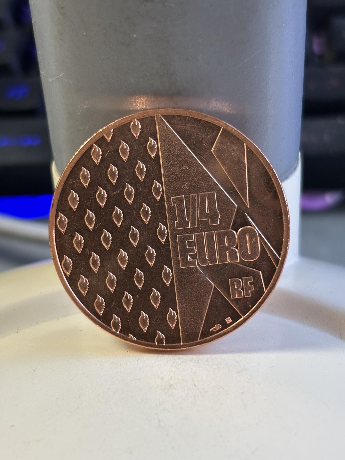 第181期拍卖 法国2021年巴黎奥运火炬纪念铜币