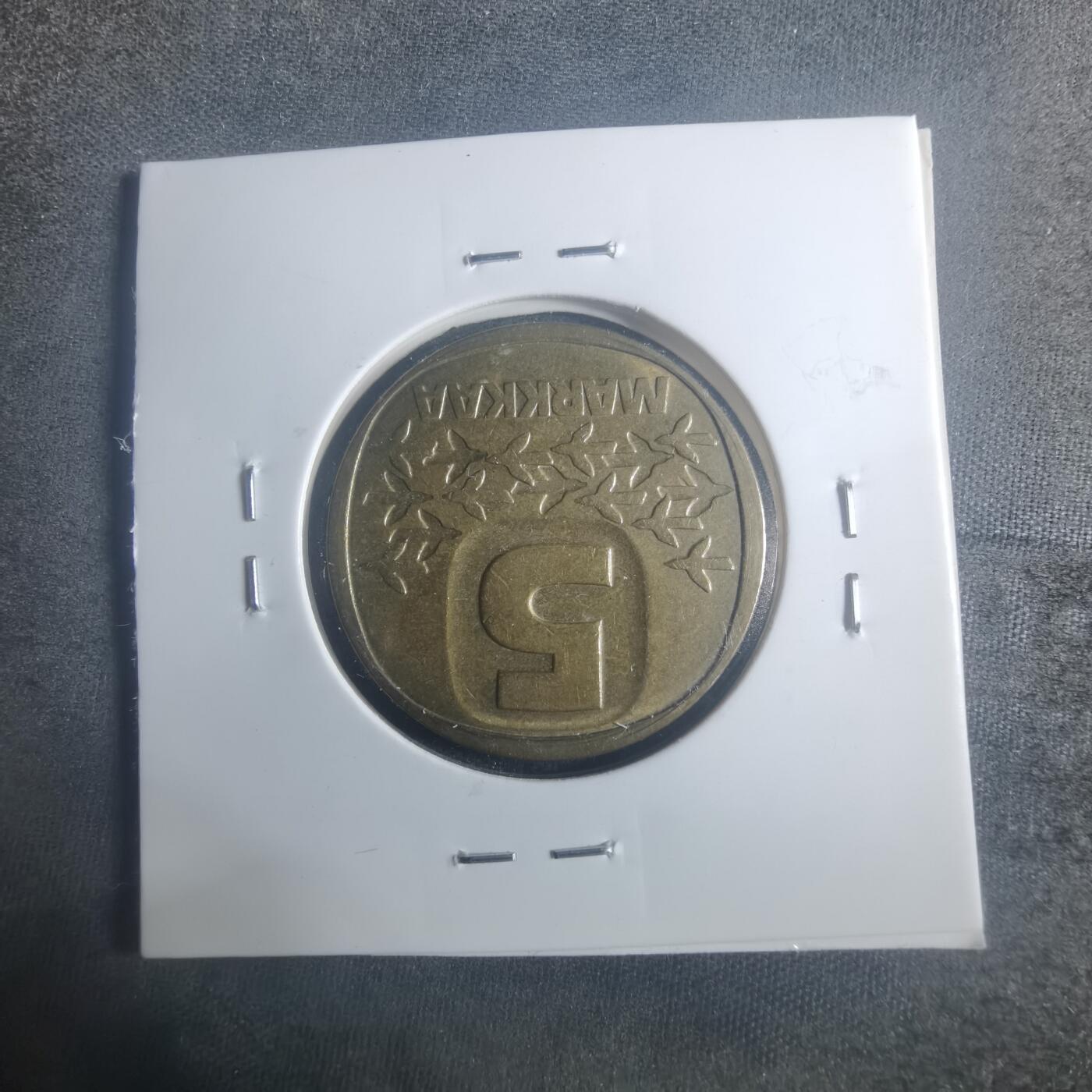 沼泽如烟--第900场 芬兰1984年5马克