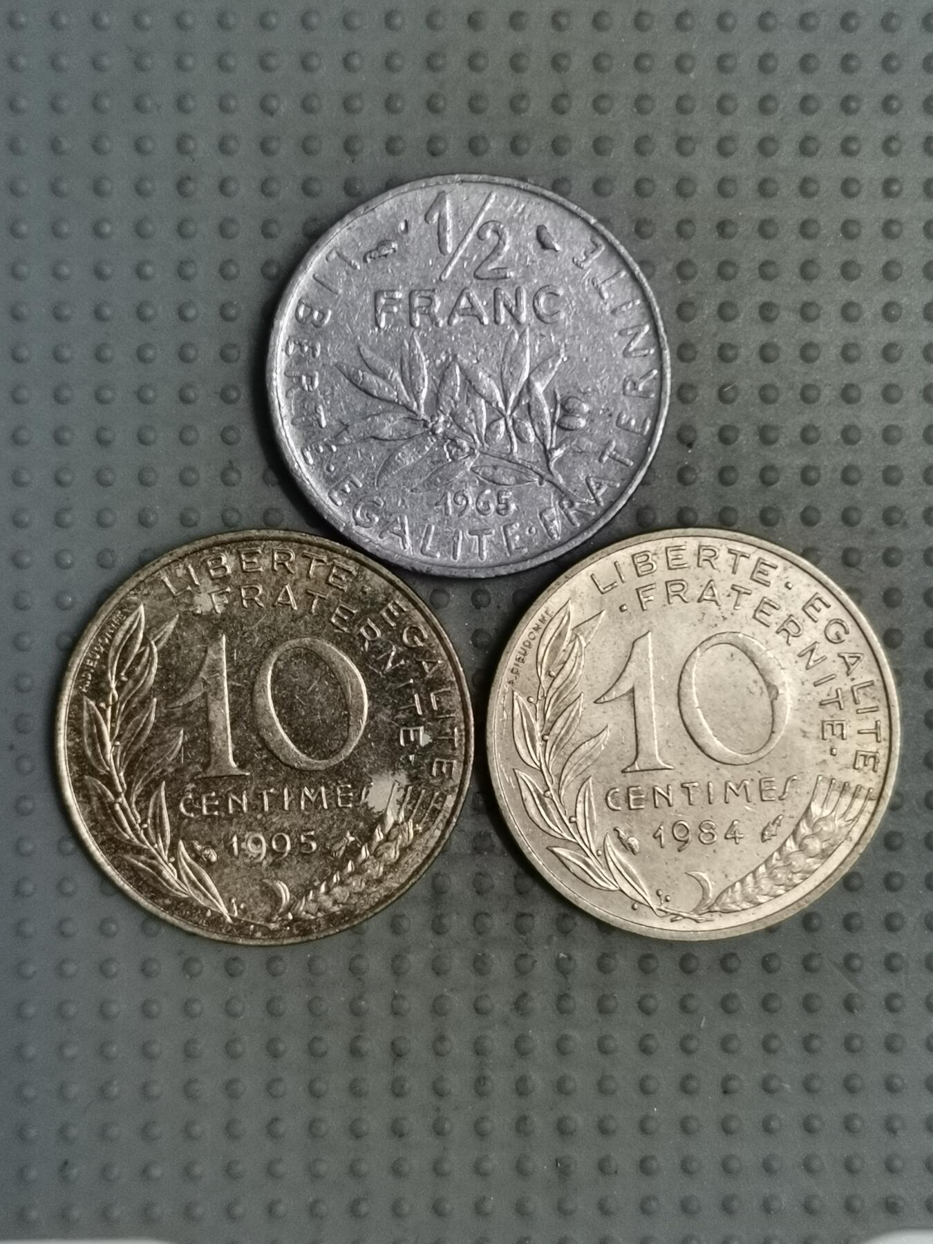 2025年第116场各国散币拍卖（总第116场） 法国3枚