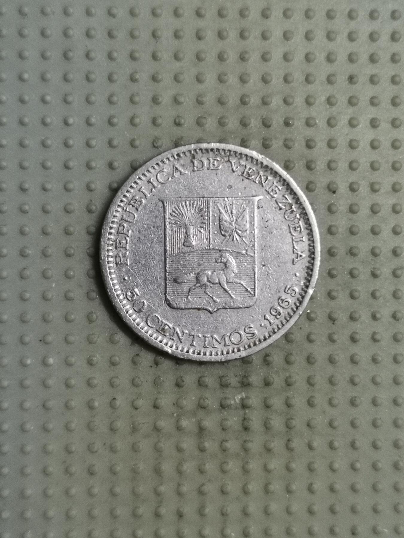 2025年第116场各国散币拍卖（总第116场） 委内瑞拉1965年50分