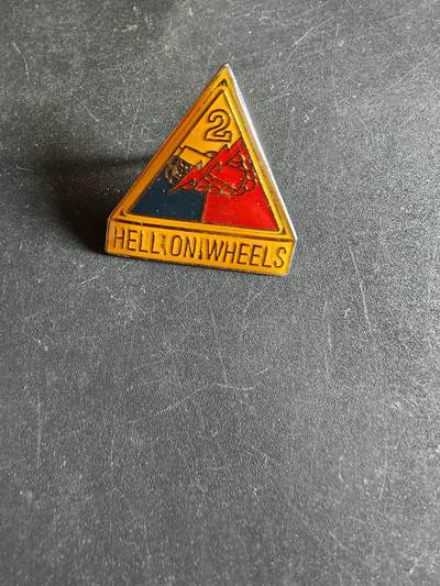 老王徽章第163期 13-15日三场连拍 16日统一发货  13、14日结束后可寄存 - 美国陆军第2装甲师徽章 