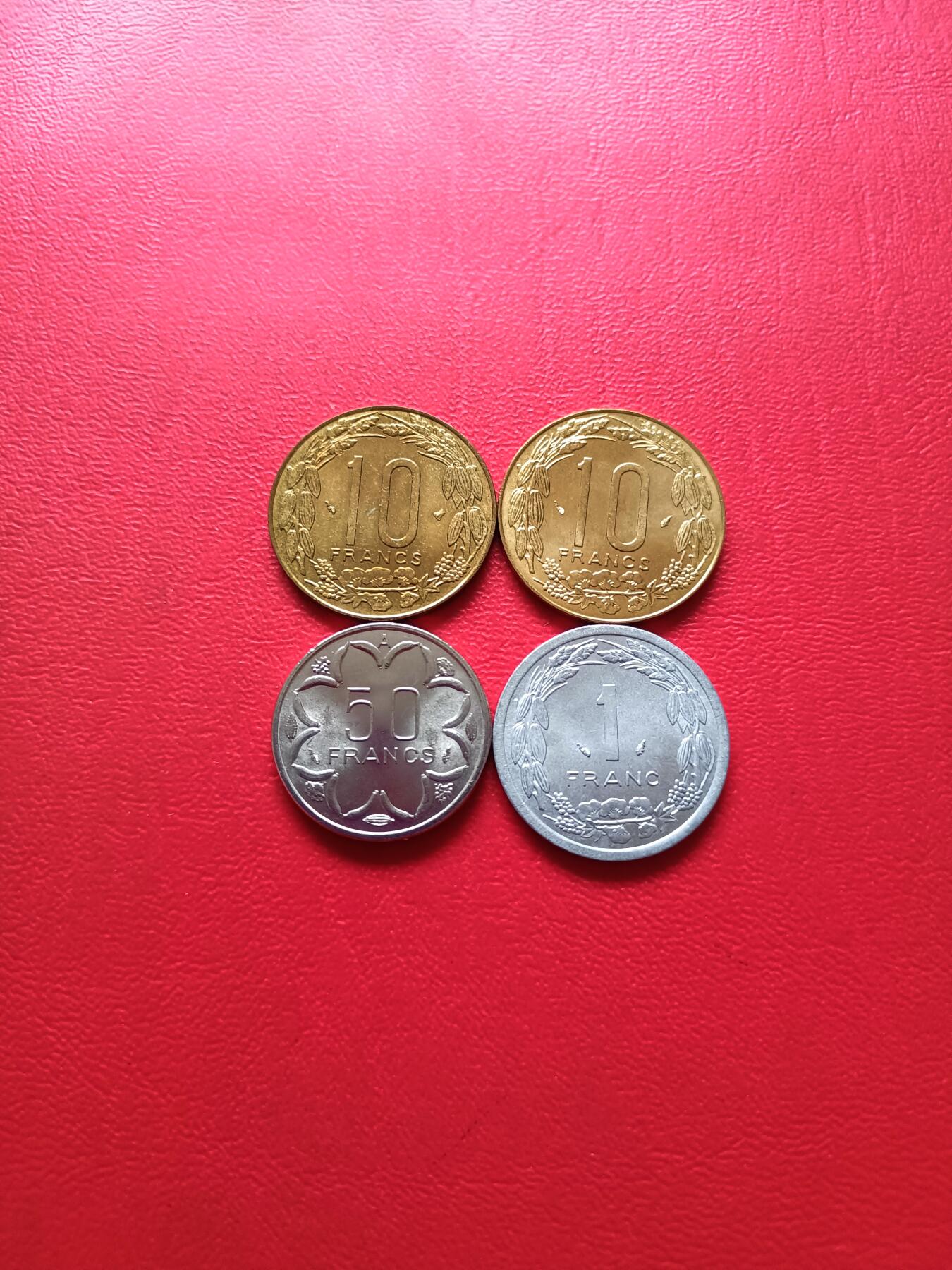 【云涧收藏】第七十九场 中非乍德4枚