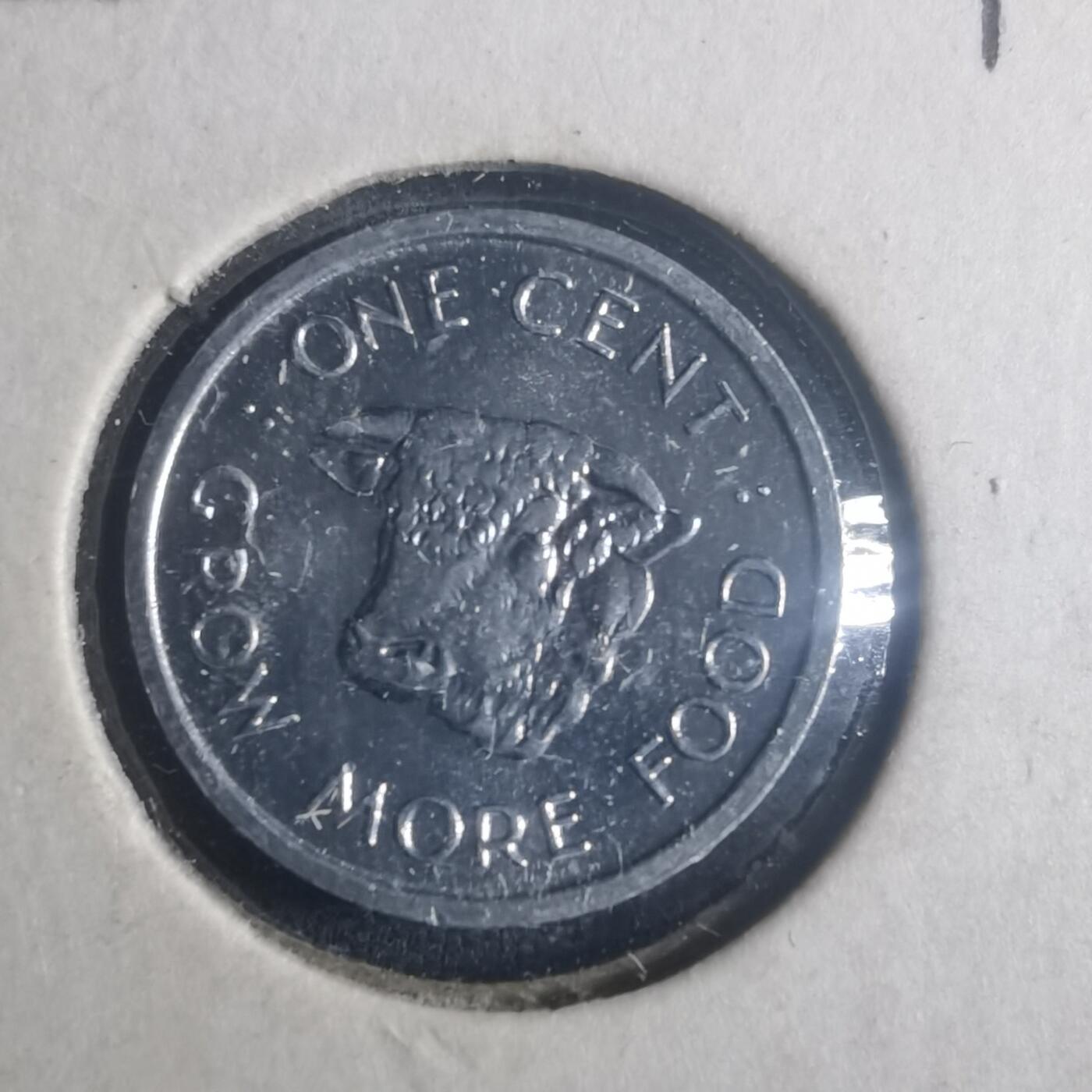 沼泽如烟--第900场 塞舌尔1972年一分FAO