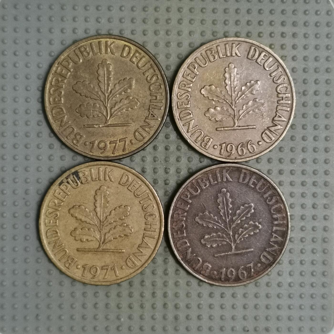 2025年第116场各国散币拍卖（总第116场） 德国10芬尼4枚